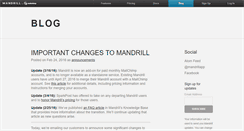 Desktop Screenshot of blog.mandrill.com